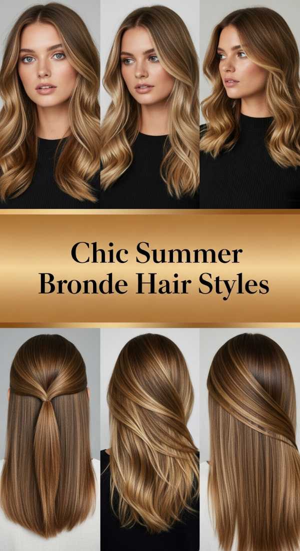 Chic Summer Bronde Hair Styles 6a08ccce290dd