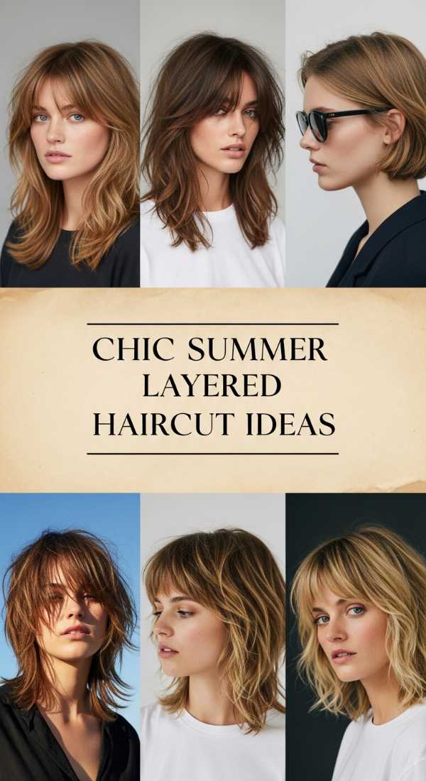 Chic Summer Layered Haircut Ideas 6a142e27da8a1