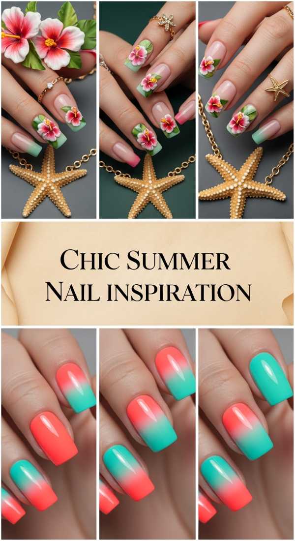 Chic Summer Nail Inspiration 6a134c3f6eefb