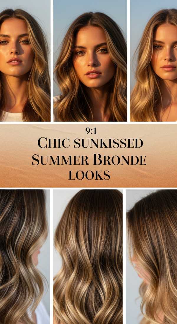 Chic Sunkissed Summer Bronde Looks 6a08d5ebe8d33