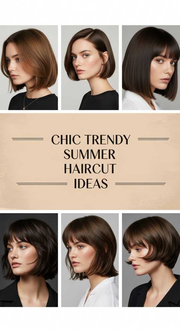 Chic Trendy Summer Haircut Ideas 6a08ce870a038