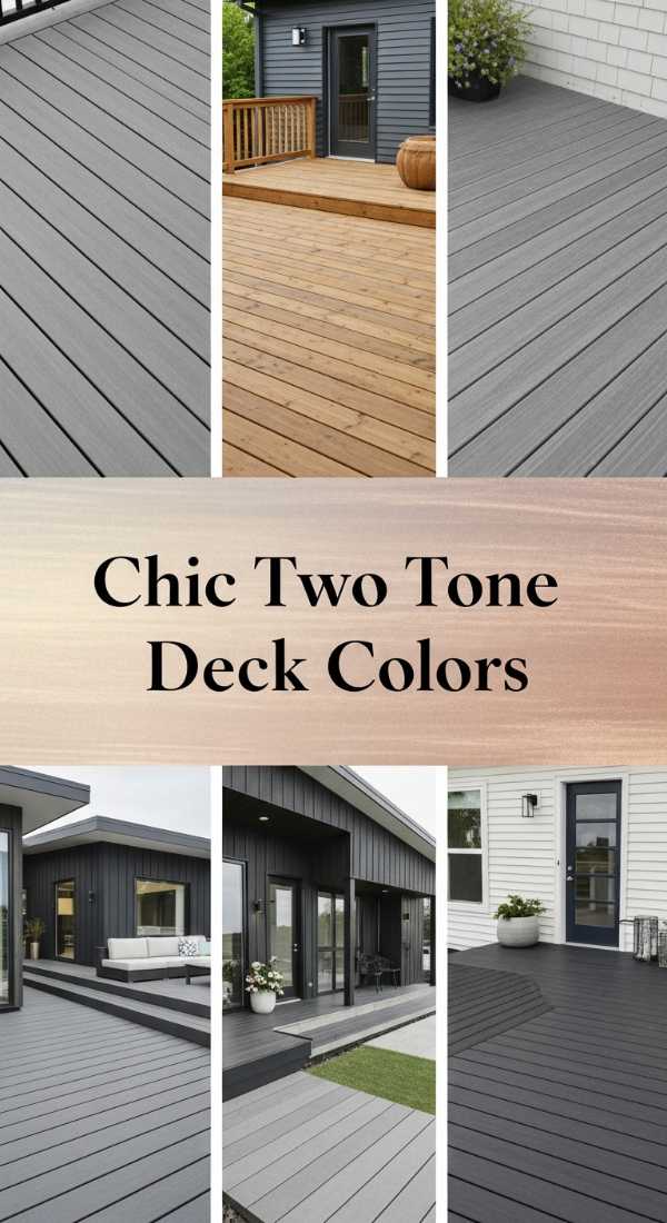 The Five-Star Garden: Merging Interior Comfort with Outdoor Design Chic Two Tone Deck Colors 69fb076721a6e