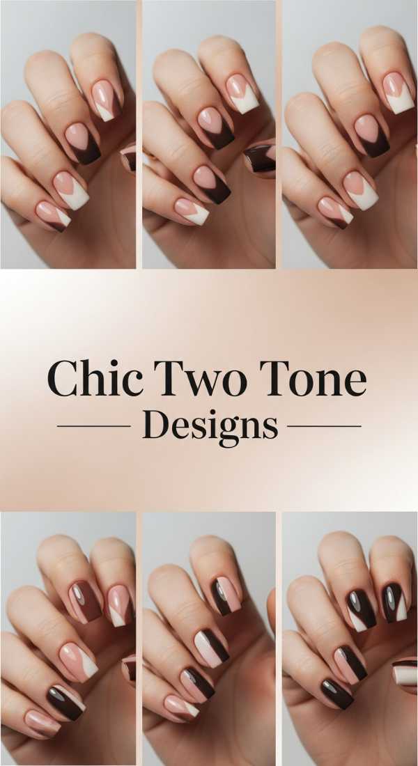 Chic Two Tone Designs 6a08b1af9267e