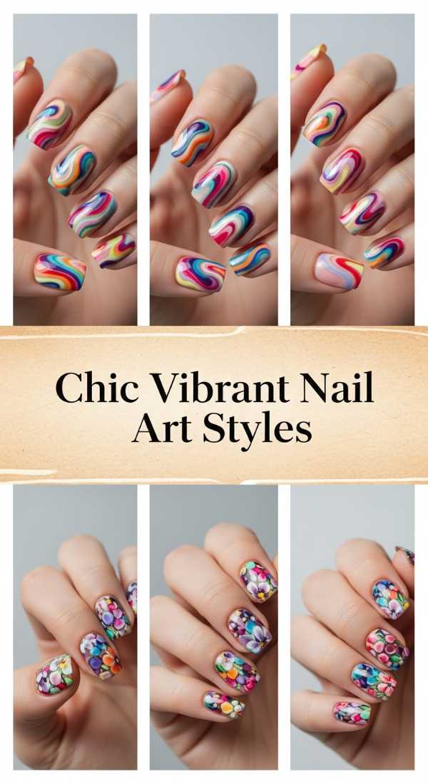 Chic Vibrant Nail Art Styles 6a08affdef4a0