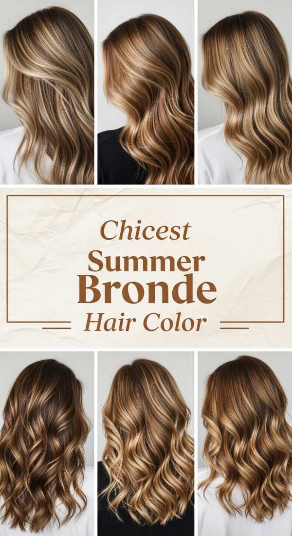 Chicest Summer Bronde Hair Color 6a08ccc24a5c6