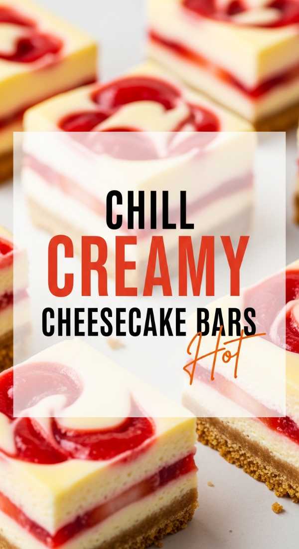 The Lazy Baker's Secret: Easy Guides to Perfect Treats Chill Creamy Cheesecake Bars With 4 Simple Layers 6a1499a63fe2a