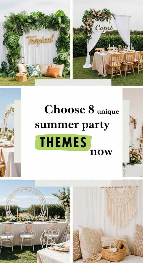 Choose 8 Unique Summer Party Themes Now 69f72777c8ae9
