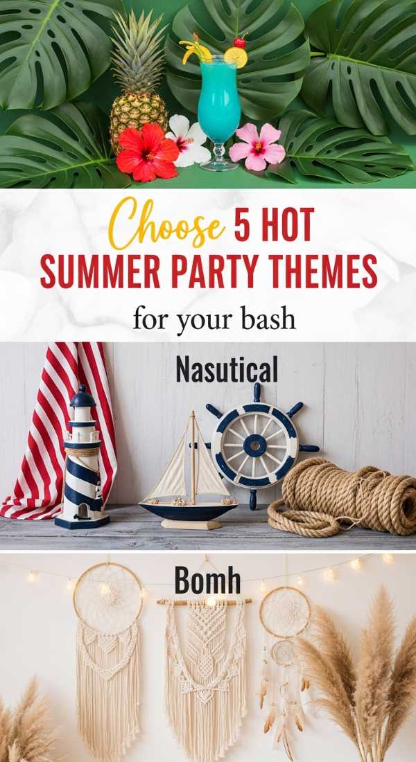 Choose Between 5 Hot Summer Party Themes For Your Big Bash 6a03132b9ab48