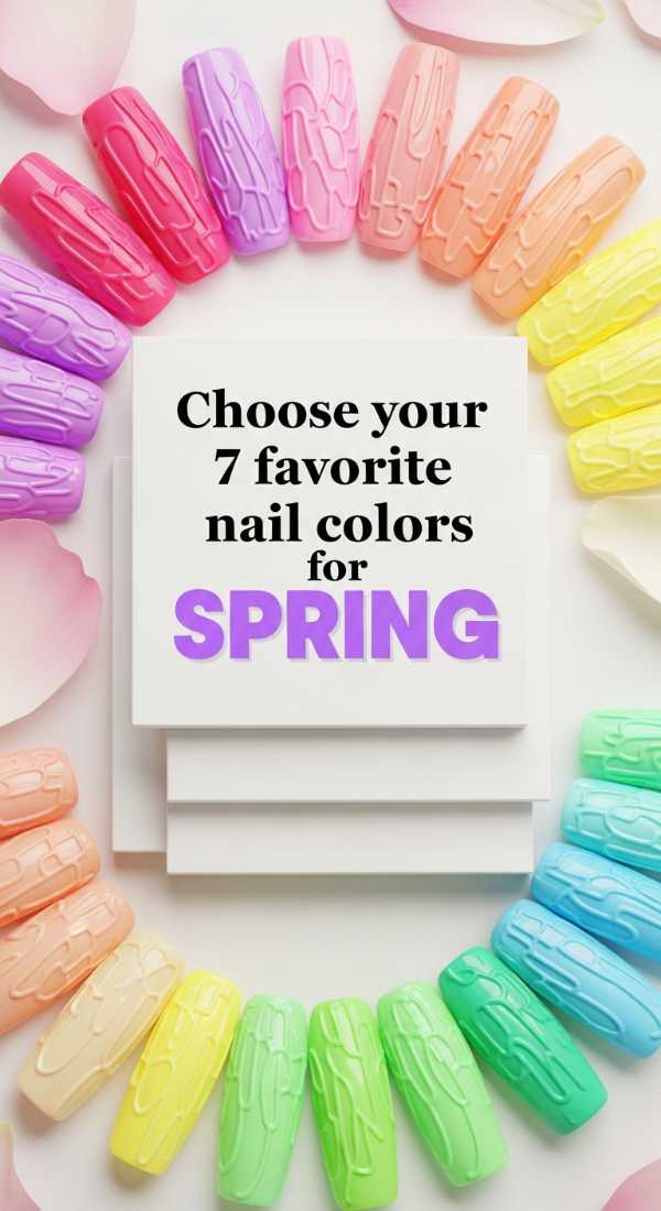 Choose Your 7 Favorite Nail Colors For Spring 6a033a190ba37