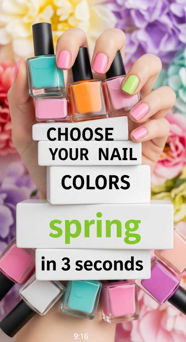 Choose Your Nail Colors Spring In 3 Seconds 6a033a1caa7c4