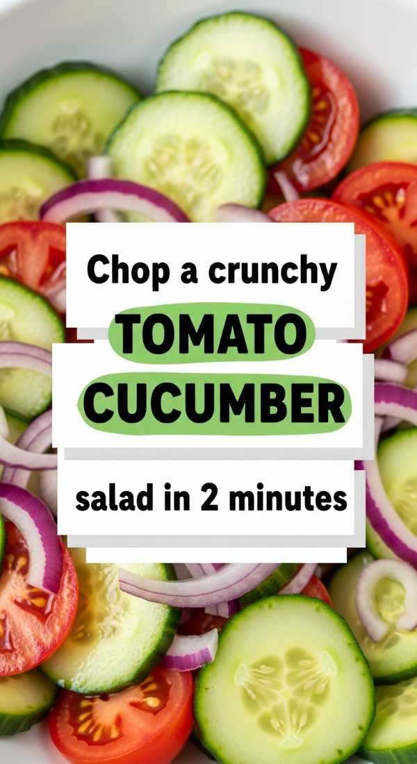 Chop A Crunchy Tomato Cucumber Salad In 2 Minutes 6a0706dd8f000