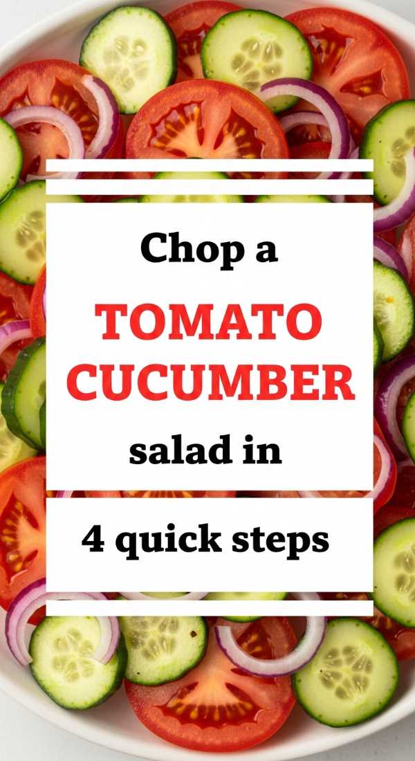 Chop A Tomato Cucumber Salad In 4 Quick Steps 6a06e6ff1f345