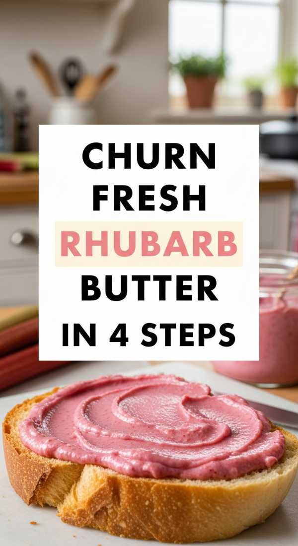 Churn Fresh Rhubarb Butter In 4 Steps 6a001a9fb33bf