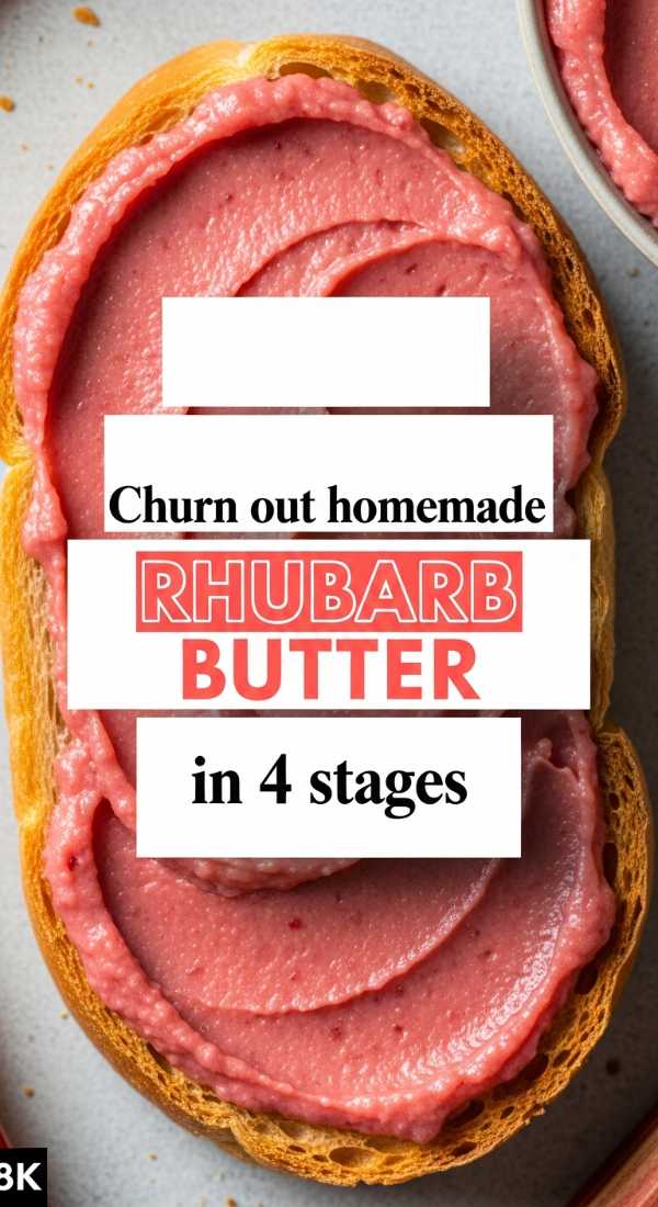 Churn Out Homemade Rhubarb Butter In 4 Stages 69fc190438d4a