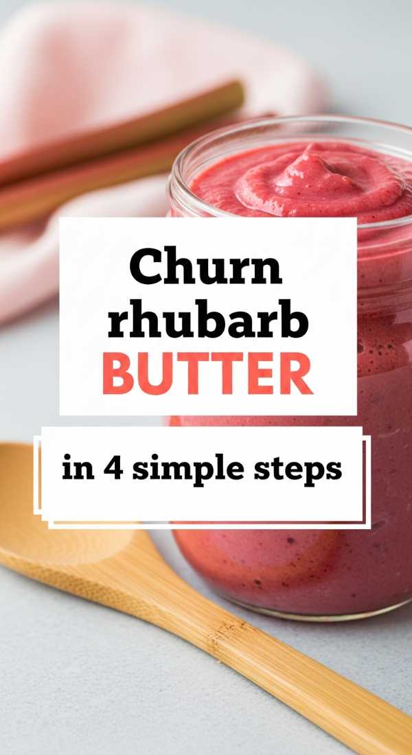 Churn Rhubarb Butter In 4 Simple Steps 69fc191336d2f
