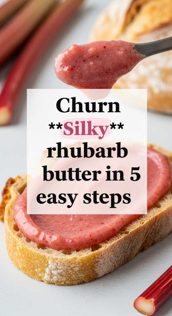 Churn Silky Rhubarb Butter In 5 Easy Steps 6a001aa284cf0