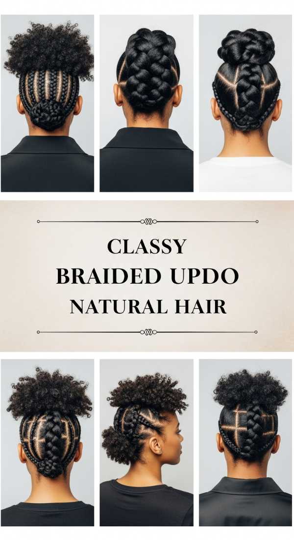 Sunkissed & Stylish: Your Go-To 2026 Summer Hair Lookbook Classy Braided Updo Natural Hair 6a08d4527807f