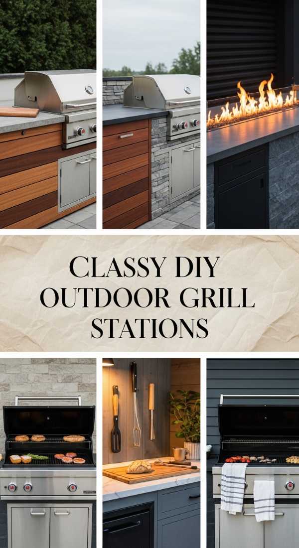 Classy Diy Outdoor Grill Stations 69fb075cd8639