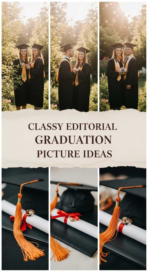 Classy Editorial Graduation Picture Ideas 6a134c392f249