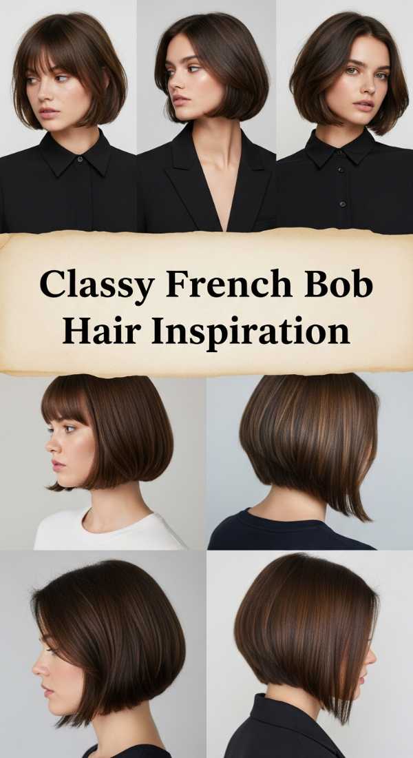 Classy French Bob Hair Inspiration 6a142b72bd70c