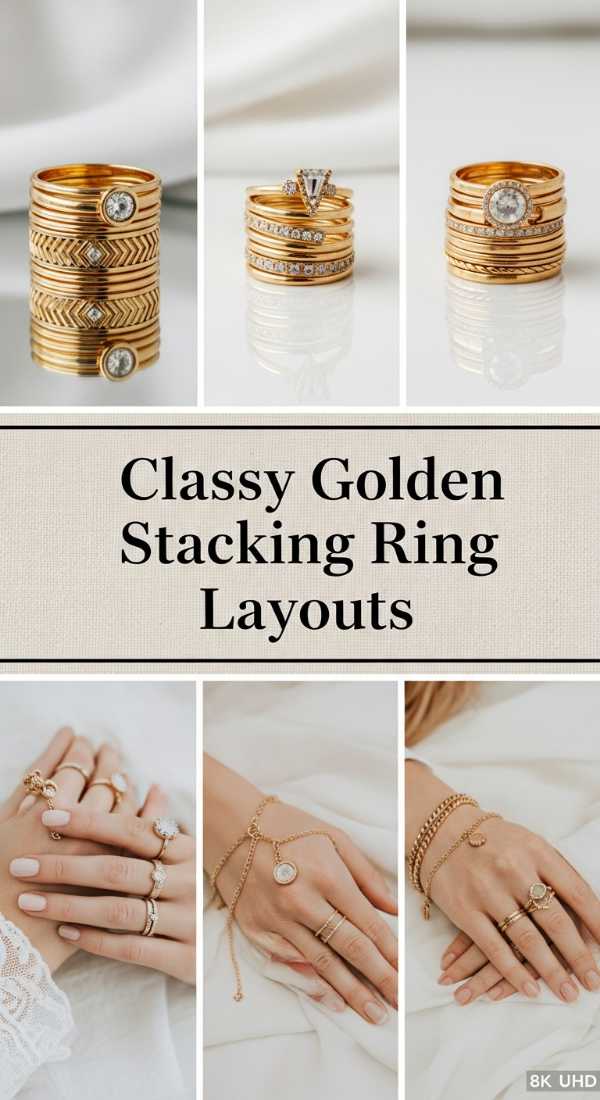 Mastering the Minimalist Gold Ring Trend: A Step-by-Step Guide Classy Golden Stacking Ring Layouts 69fdbc3bdecc3
