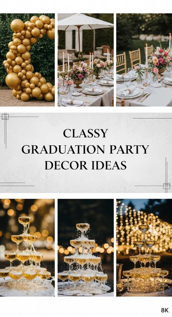 Classy Graduation Party Decor Ideas 6a134c4fd0e82