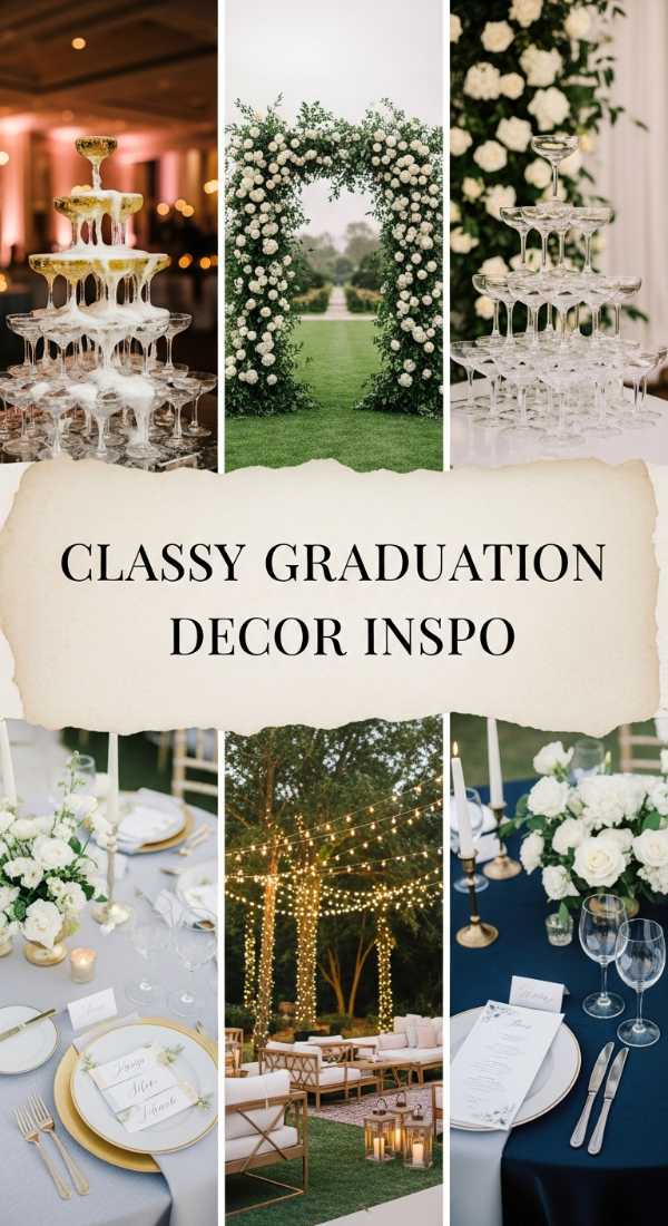 Classy Graduation Party Decor Inspo 6a134d4ab762e