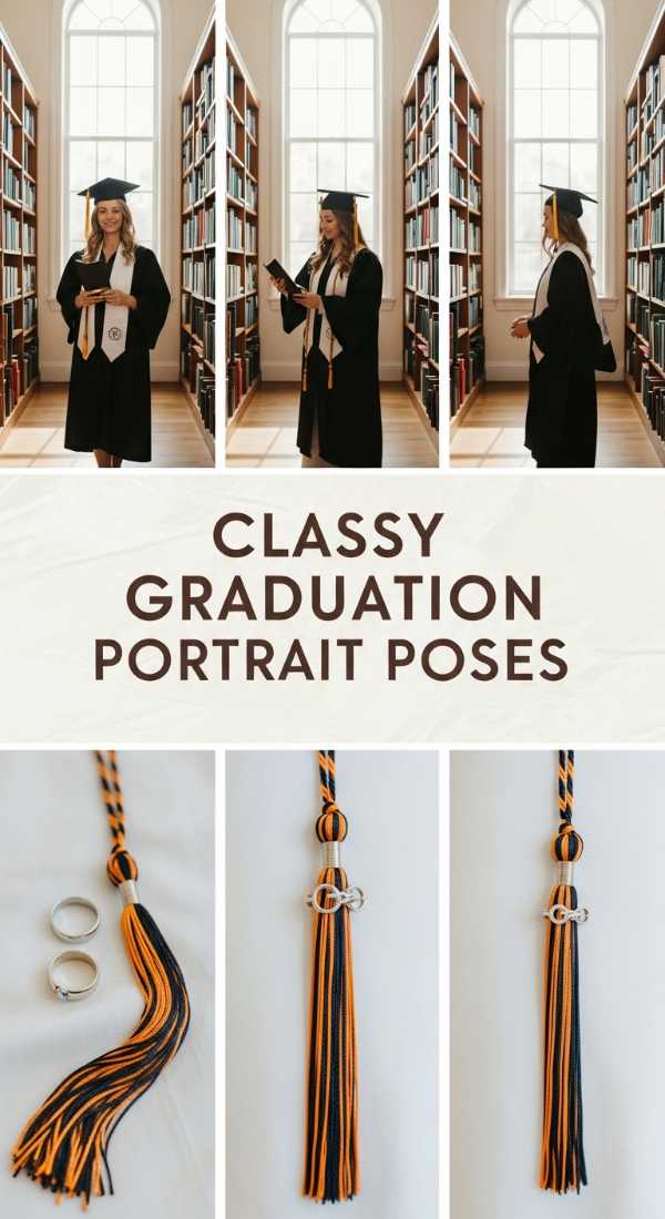 Classy Graduation Portrait Poses 6a13421851c90