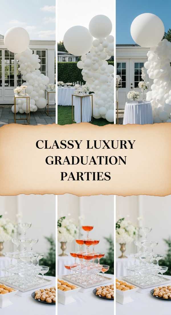Classy Luxury Graduation Parties 6a1343f8364b9