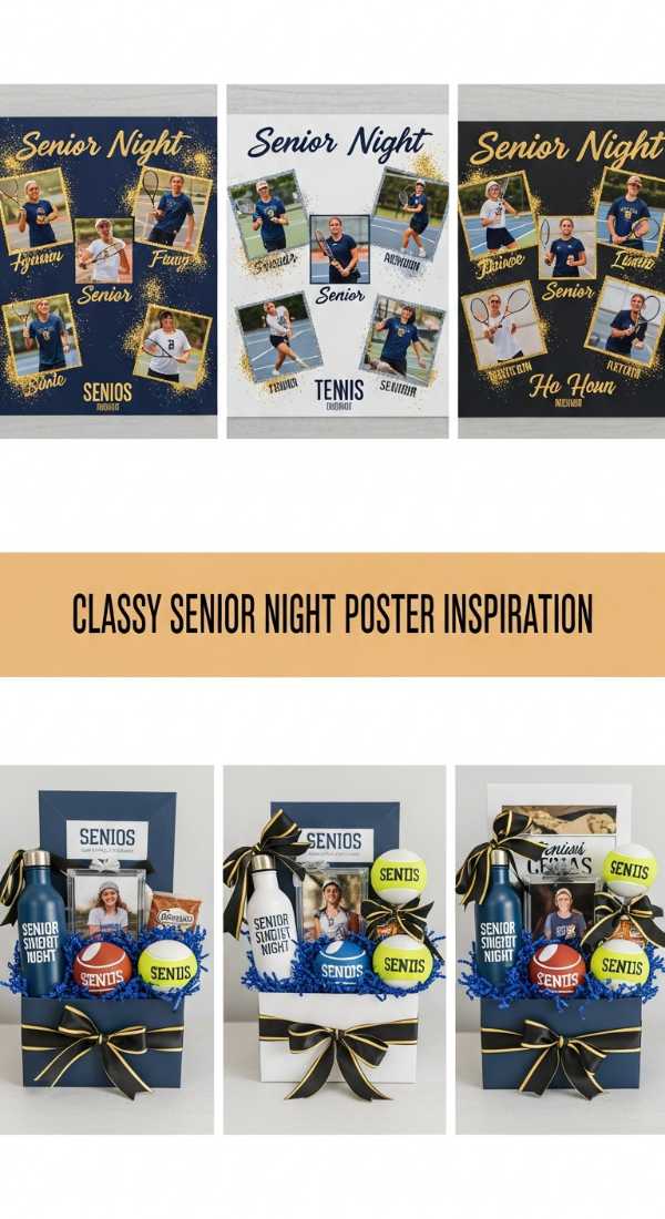 Classy Senior Night Poster Inspiration 6a134d43ab123