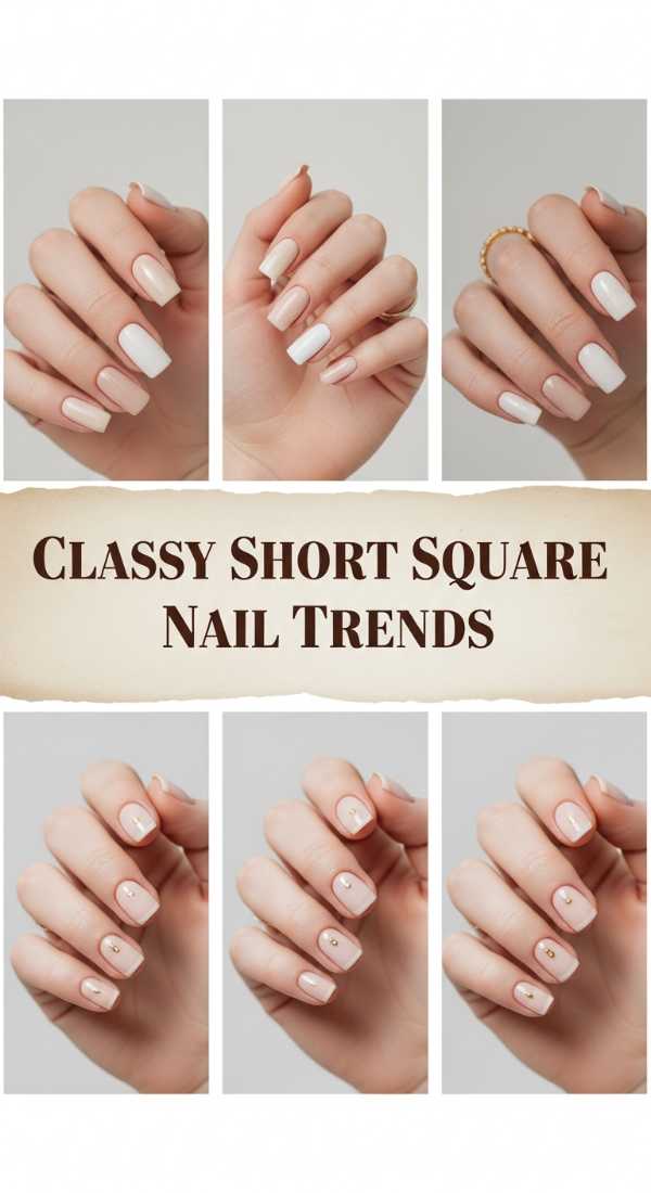 Classy Short Square Nail Trends 6a006b6fc7350