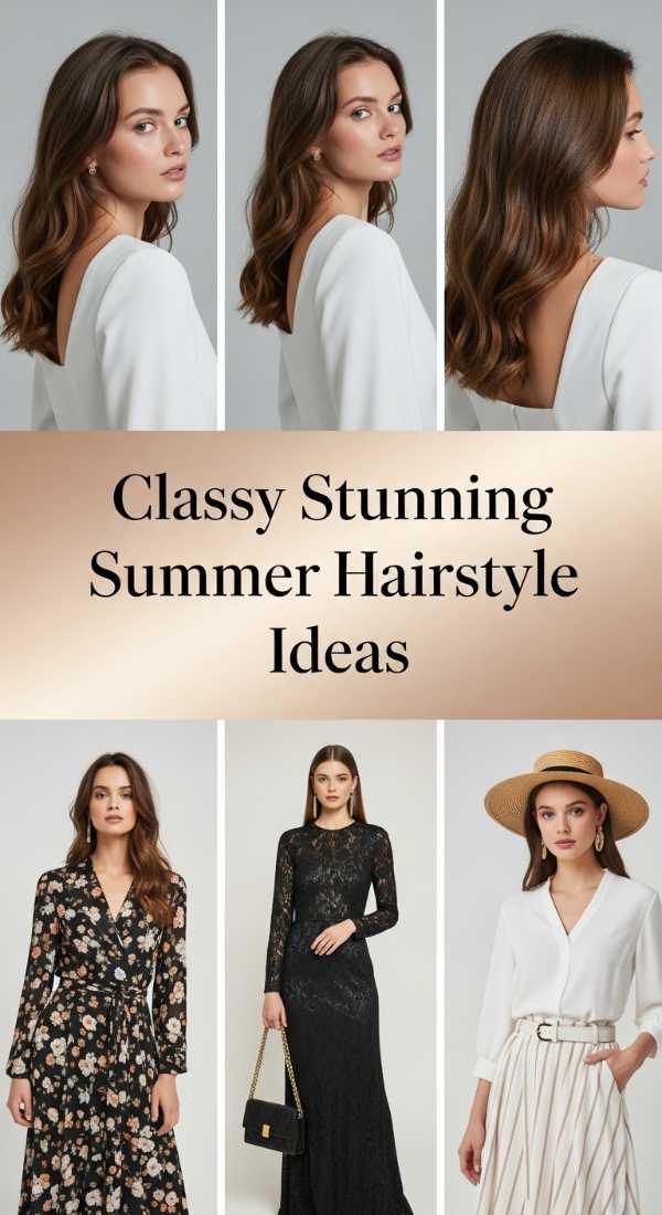 Classy Stunning Summer Hairstyle Ideas 6a08ce66eec00