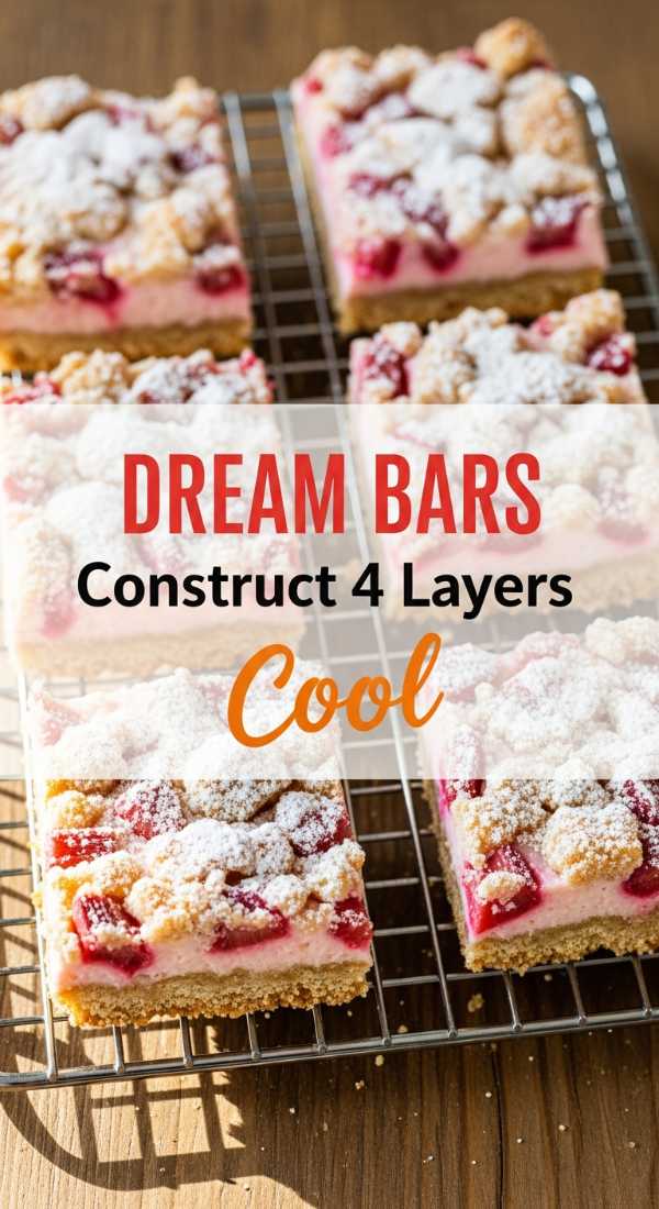 Construct 4 Layers Of Rhubarb Dream Bars 69f71b1806bb1