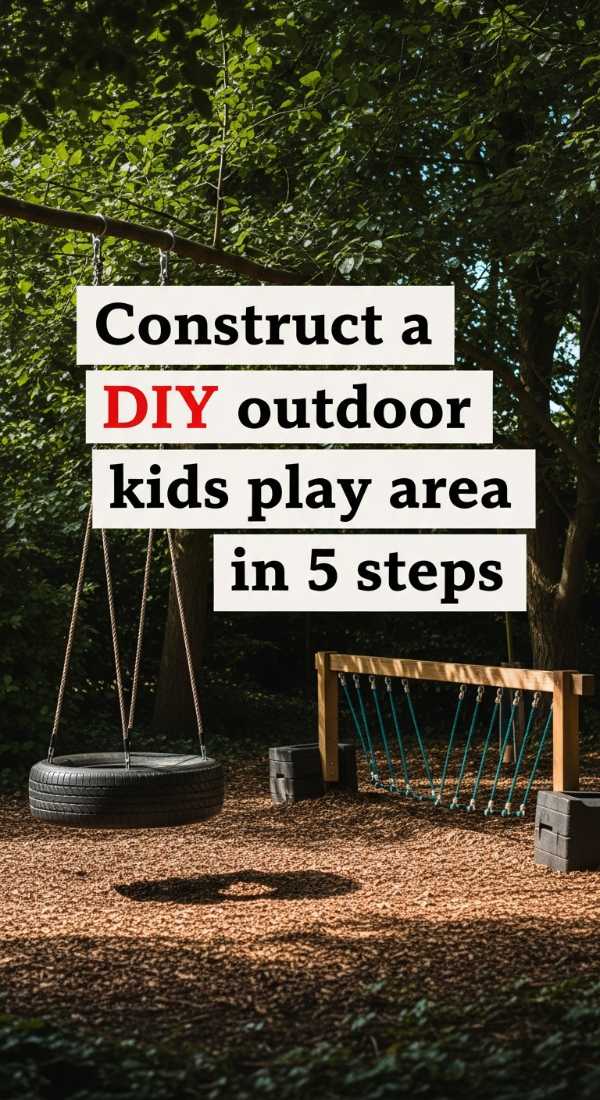Construct A Diy Outdoor Kids Play Area In 5 Steps 69f621c31b1e5