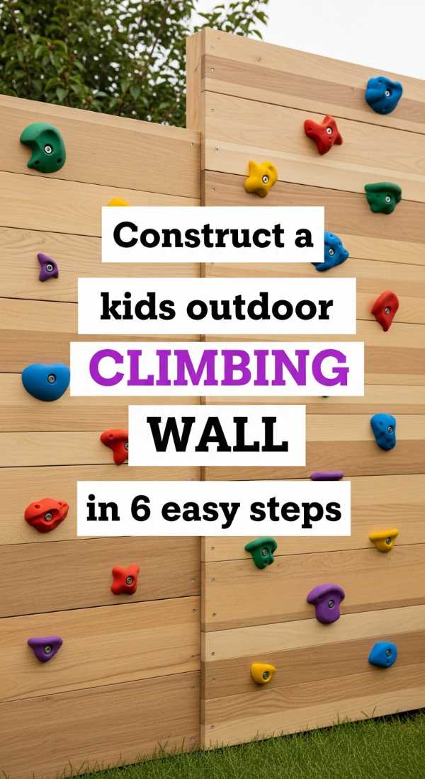 Construct A Kids Outdoor Climbing Wall In 6 Easy Steps 69f4858680d7c