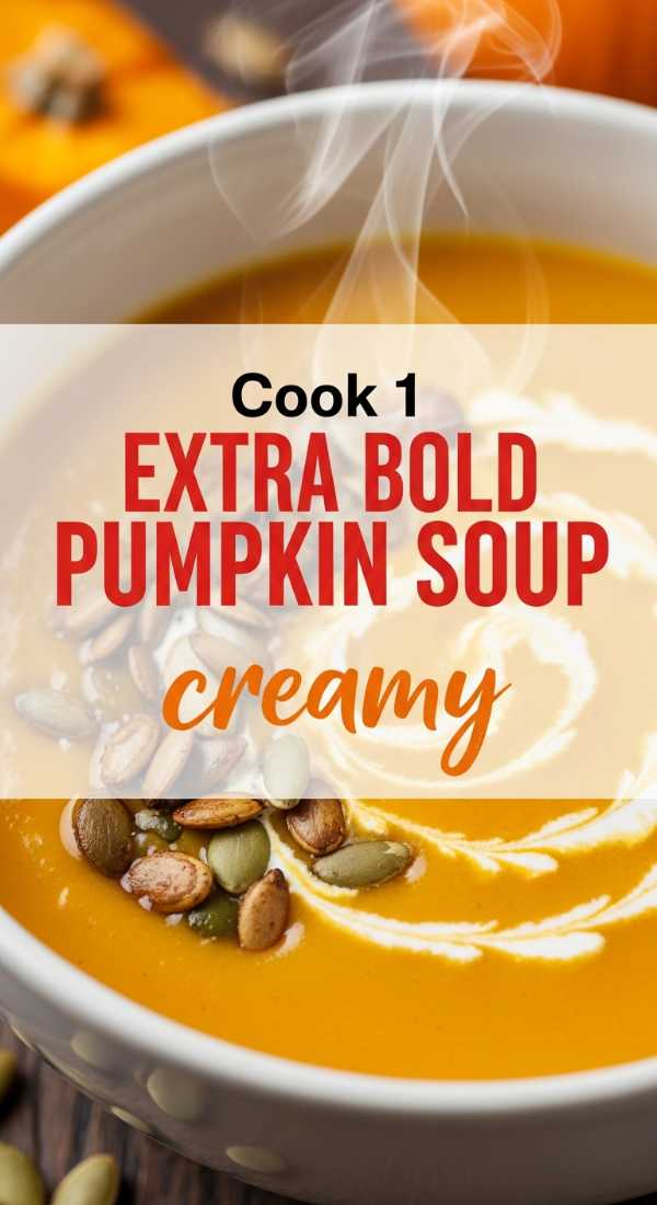 Cook 1 Creamy Pumpkin Soup In 20 Minutes 69fd741107743