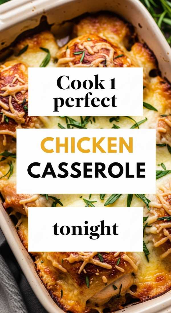 Cook 1 Perfect Chicken Casserole Tonight 6a017da79beb7