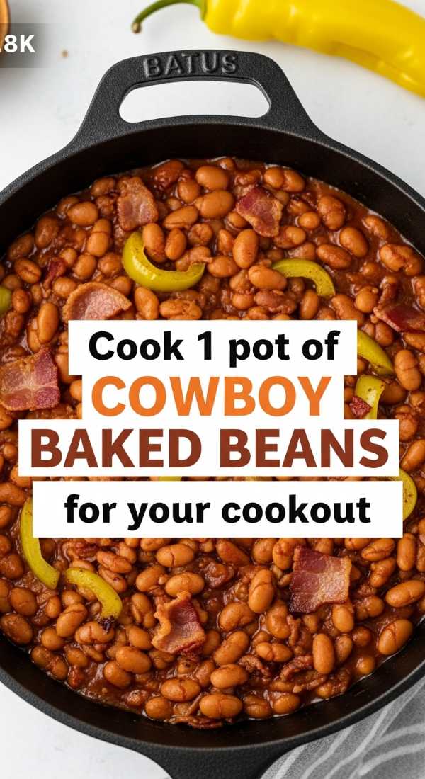 Cook 1 Pot Of Cowboy Baked Beans For Your Cookout 6a06c56a11a18