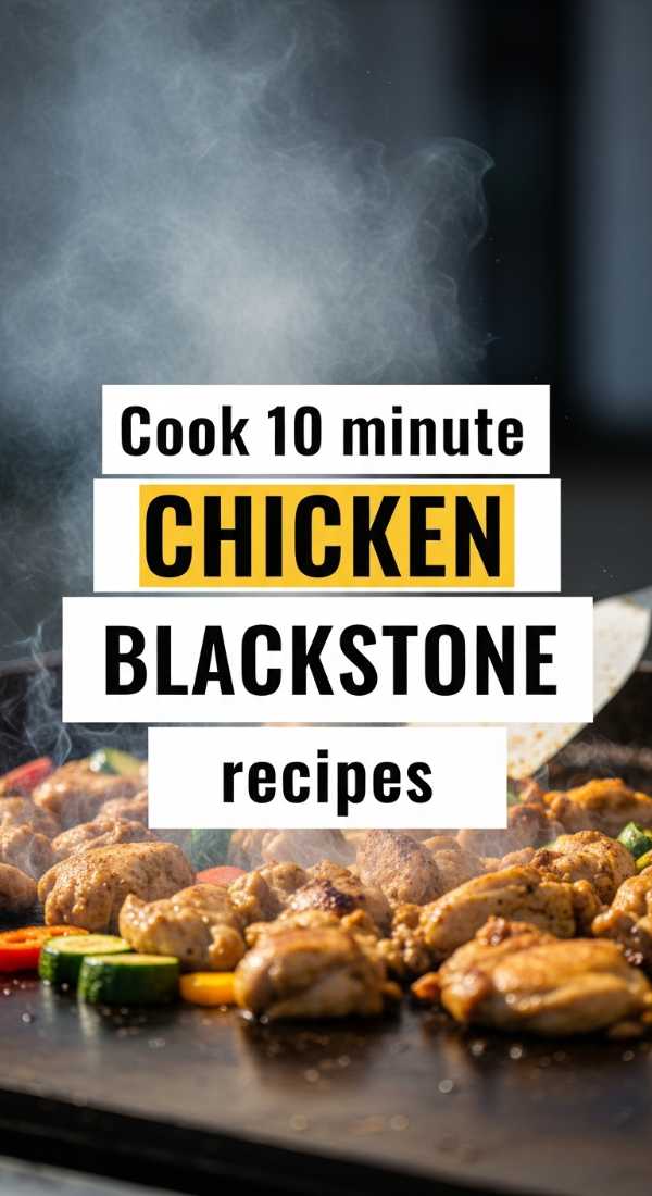 Cook 10 Minute Chicken Blackstone Recipes 6a06c3a86e3dd
