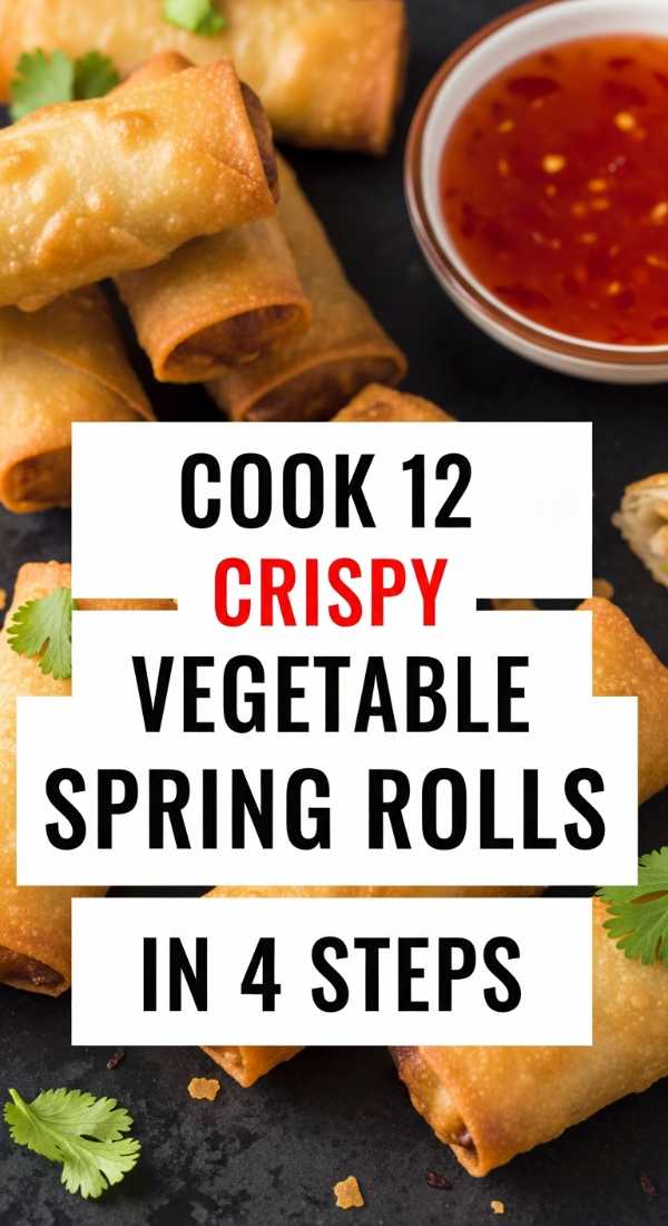 25 Irresistible Finger Foods That Will Wow Your Guests Cook 12 Crispy Vegetable Spring Rolls In 4 Steps 6a14424508b1a