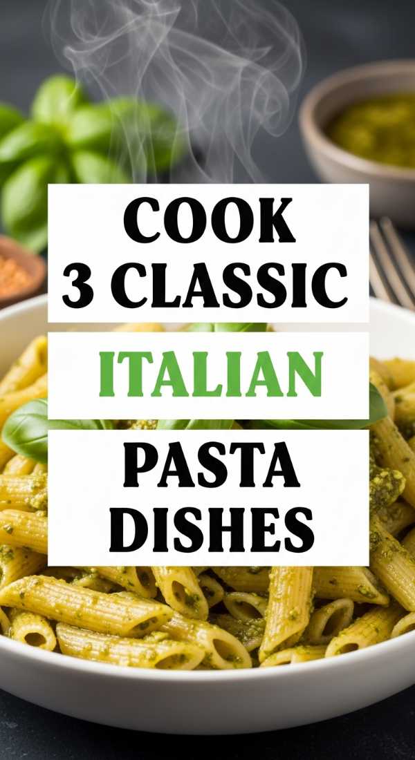 Cook 3 Classic Italian Pasta Dishes 6a10962c3839d