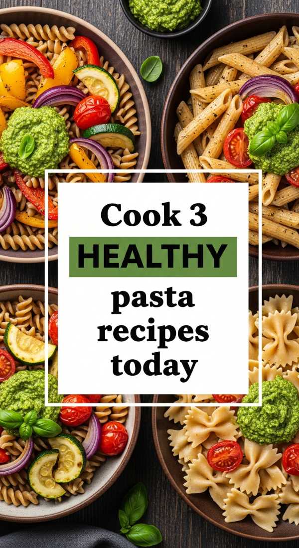 Cook 3 Healthy Pasta Recipes Today 6a1098bfa8094