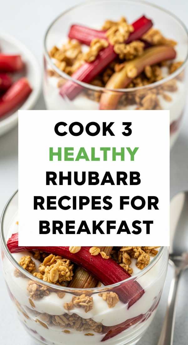Cook 3 Healthy Rhubarb Recipes For Breakfast 69f442657c732