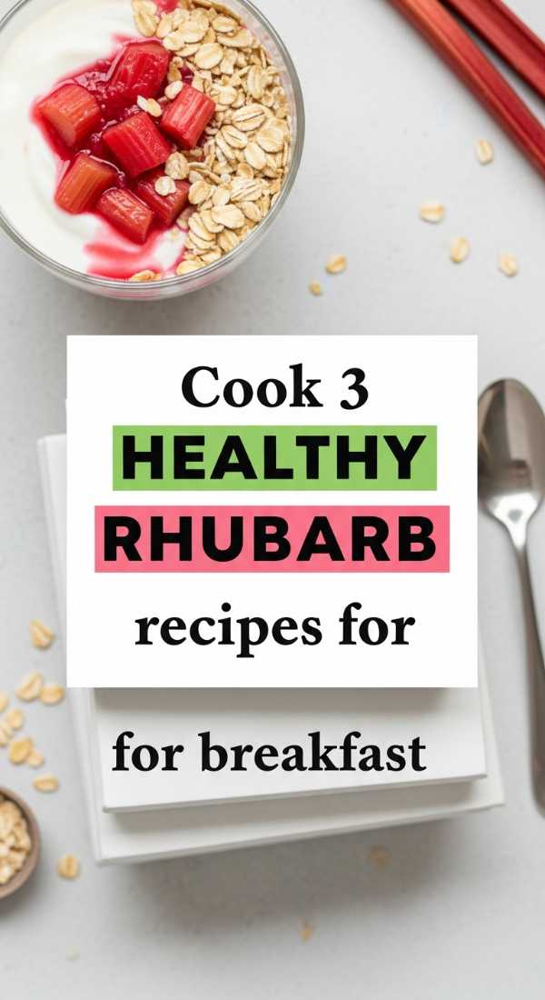 Cook 3 Healthy Rhubarb Recipes For Breakfast 69f44748d20d2