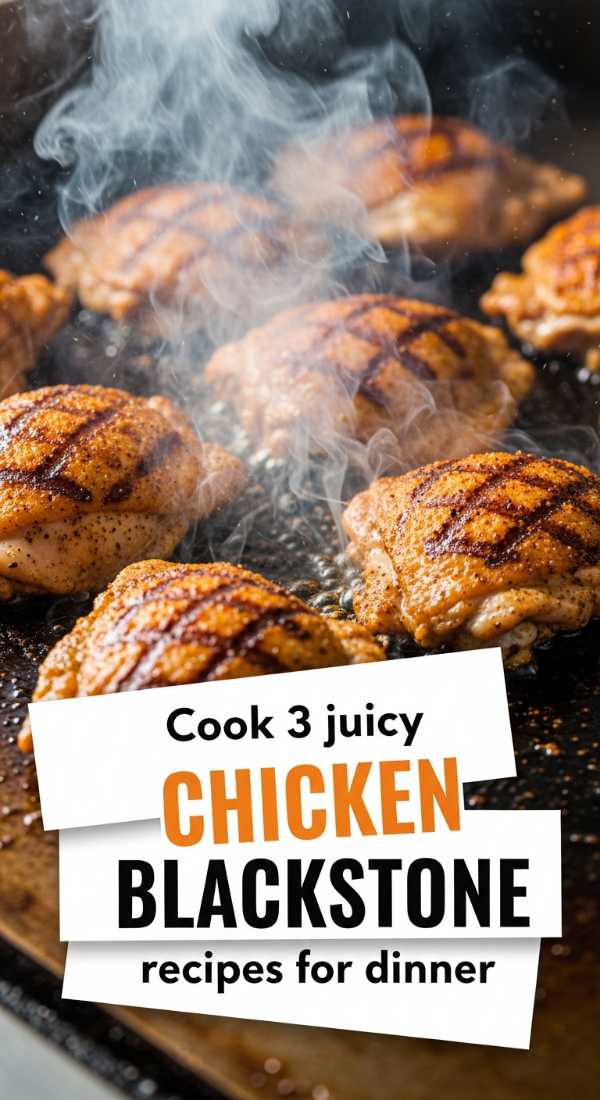 Cook 3 Juicy Chicken Blackstone Recipes For Dinner 6a10951860923