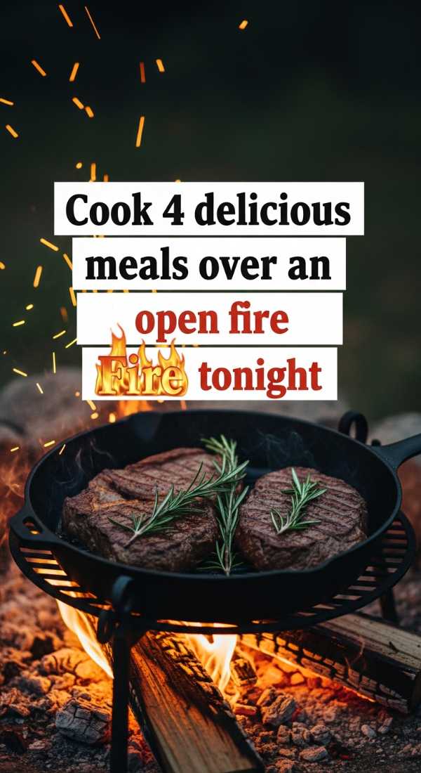 From Prep to Plate: The Power of the Ultimate Culinary Creator's Board Cook 4 Delicious Meals Over An Open Fire Tonight 6a04151184ace