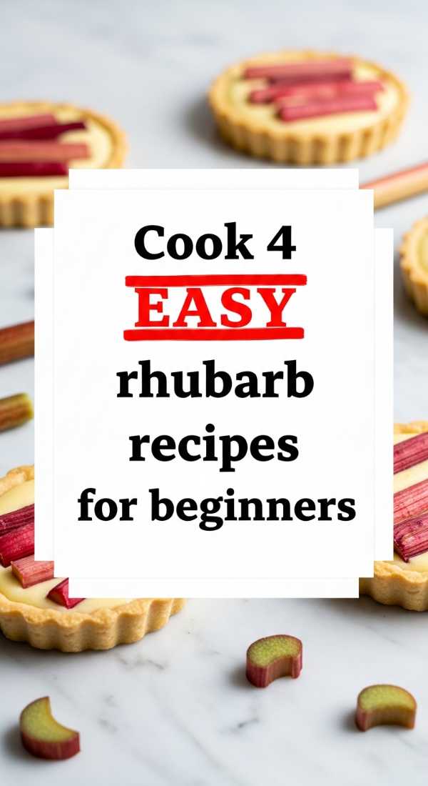 Cook 4 Easy Rhubarb Recipes For Beginners 69fd8aa48f595