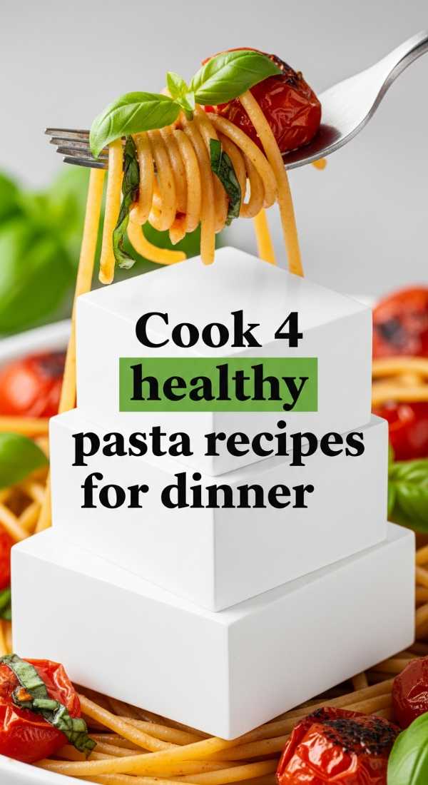 Cook 4 Healthy Pasta Recipes For Dinner 6a04167d97da6