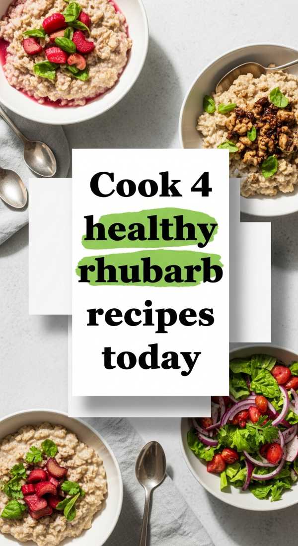Cook 4 Healthy Rhubarb Recipes Today 69f6fe0751166