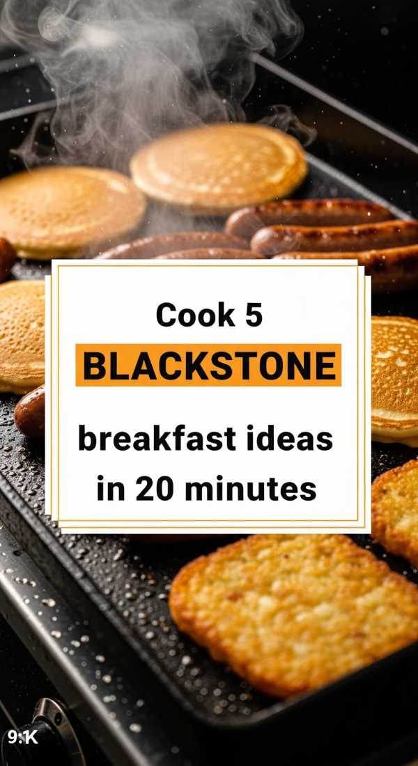 Cook 5 Blackstone Breakfast Ideas In 20 Minutes 6a0010547b5ed